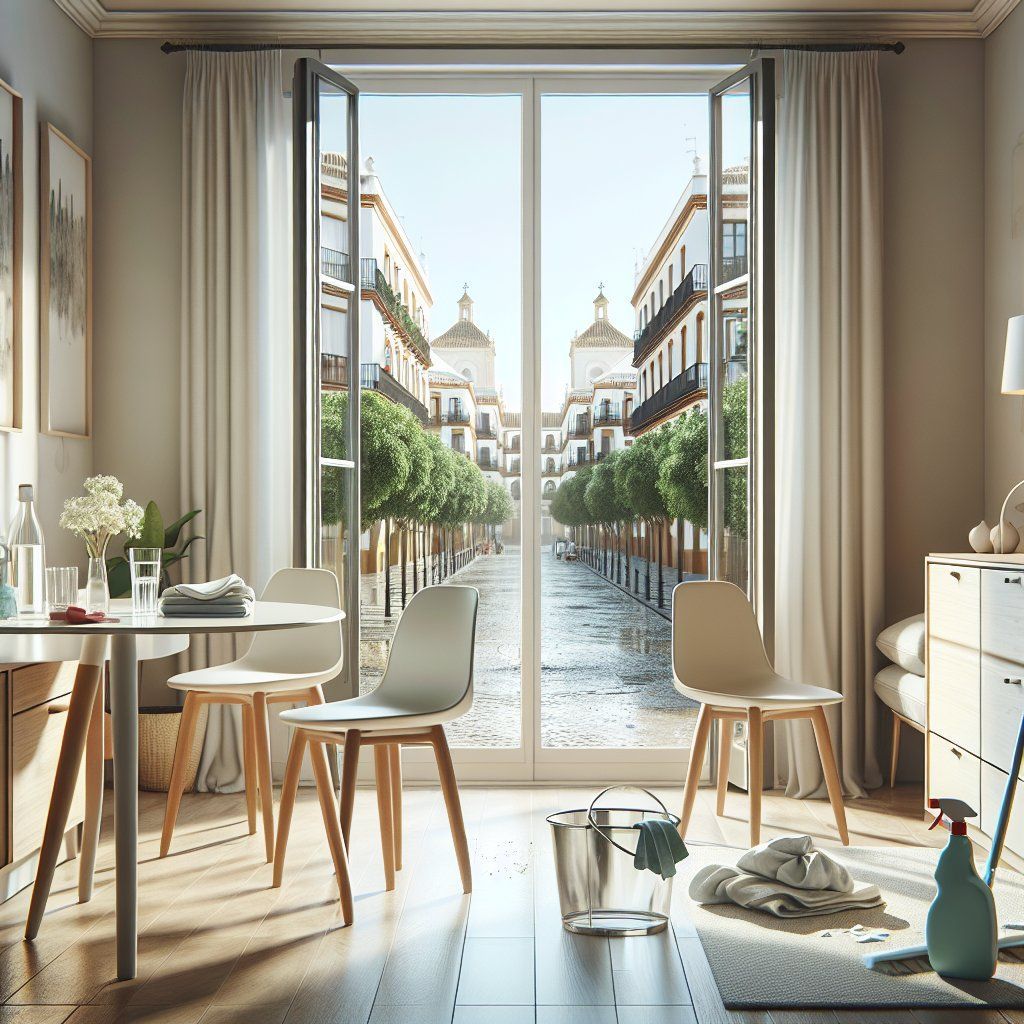 limpieza de apartamentos en alquiler Sevilla