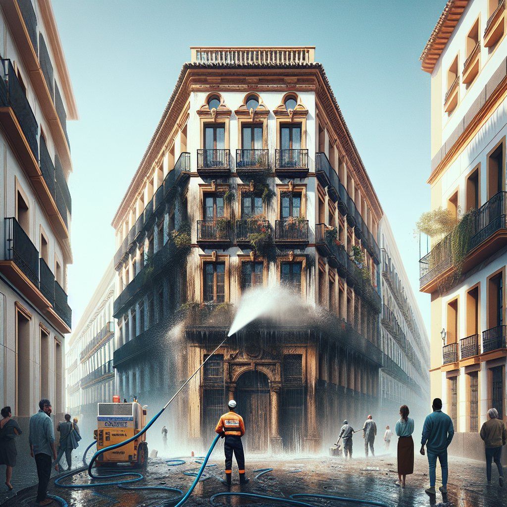 limpieza de edificios en Sevilla