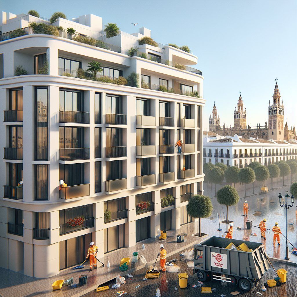 limpieza final de obra en Sevilla